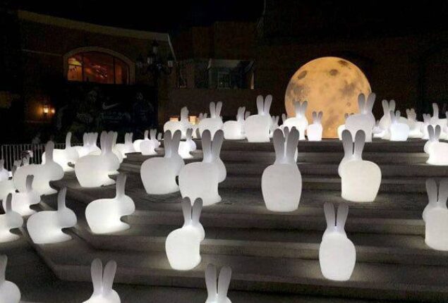 Светящиеся Кролики или Зайцы)