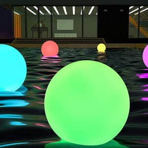 Уличные световые шары